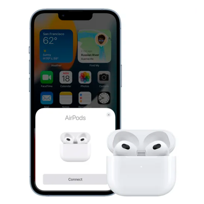 Apple AirPods (3rd gen) White Con Estuche De Carga Lightning