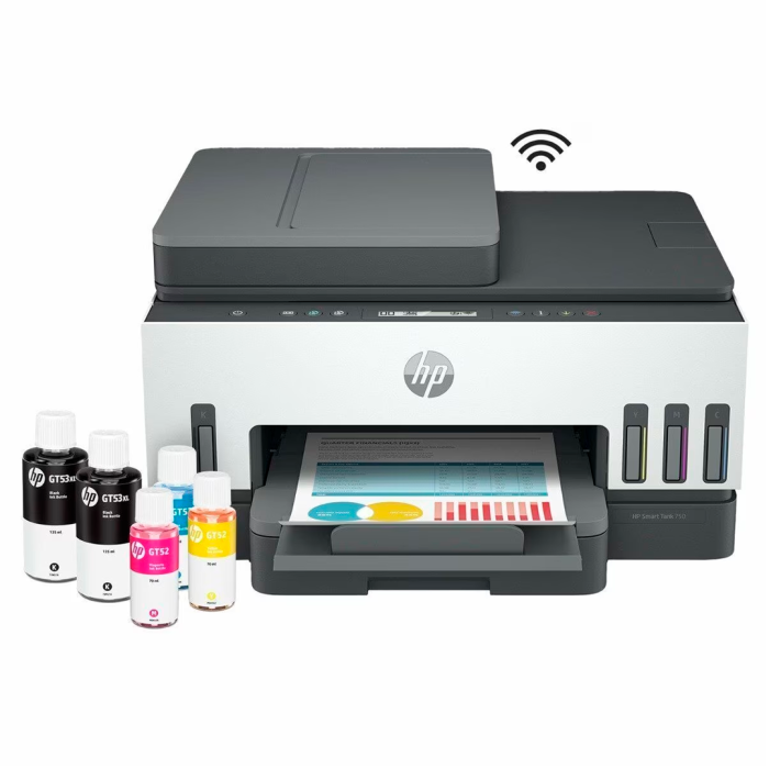 Impresora Multifuncional HP Smart Tank 750