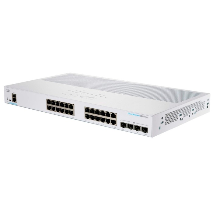 Switch Cisco Business 250 Series CBS250-24T-4G 24 puertos Gigabit Ethernet RJ45 + 4 puertos SFP