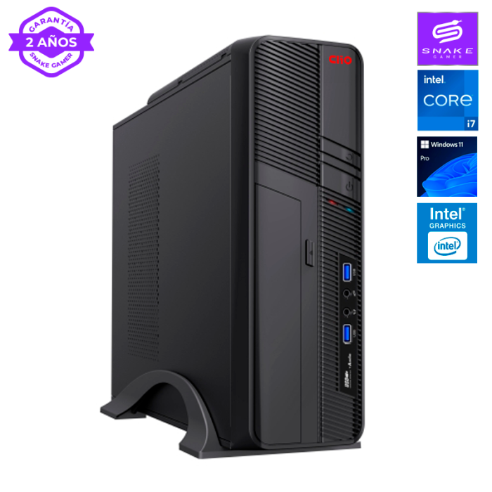 PC de Oficina Micro ATX V4 i7-12700 16GB Ram, 1TB SSD, W11P