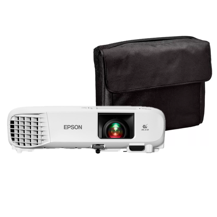 Proyector Epson PowerLite E20 3400 Lúmenes con bolso de regalo