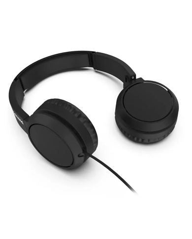 Audífonos Philips Tah4105 Negro Alámbrico Manos Libres Over-Ear