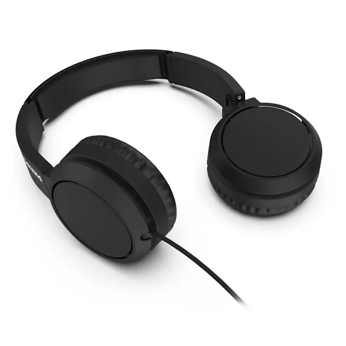 Audífonos Philips Tah4105 Negro Alámbrico Manos Libres Over-Ear