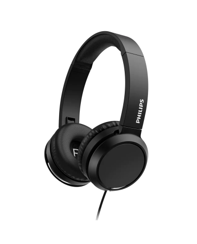 Audífonos Philips Tah4105 Negro Alámbrico Manos Libres Over-Ear