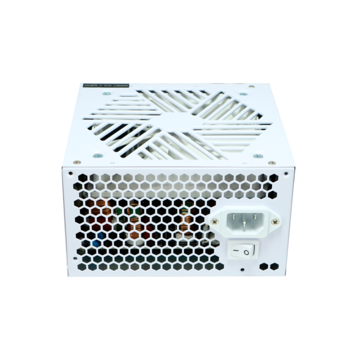 Fuente de Poder Hydra ATX 600W Certificada 80 Plus Bronze Blanca