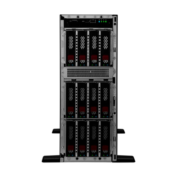 Servidor HPE ProLiant ML350 Gen11 4410Y 2 GHz 12c 1P 64 GB‑R 8 SFF MR408i‑o SSD 2x960GB y fuente redundante 2x800W LA