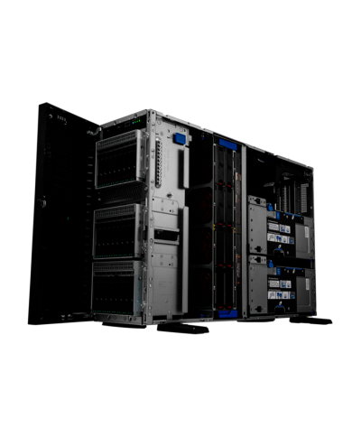 Servidor HPE ProLiant ML350 Gen11 4410Y 2 GHz 12c 1P 64 GB‑R 8 SFF MR408i‑o SSD 2x960GB y fuente redundante 2x800W LA