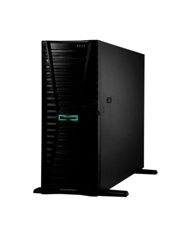 Servidor HPE ProLiant ML350 Gen11 4410Y 2 GHz 12c 1P 64 GB‑R 8 SFF MR408i‑o SSD 2x960GB y fuente redundante 2x800W LA