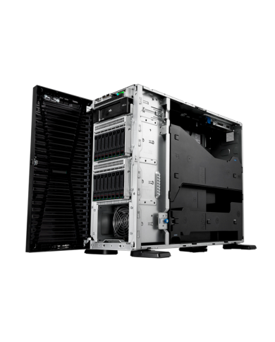 Servidor HPE ProLiant ML110 Gen11 3408U 1.8 GHz 8c 1P 1 x 32 GB‑R 4 LFF 2 HDD de 4 TB fuente de 500 W LA