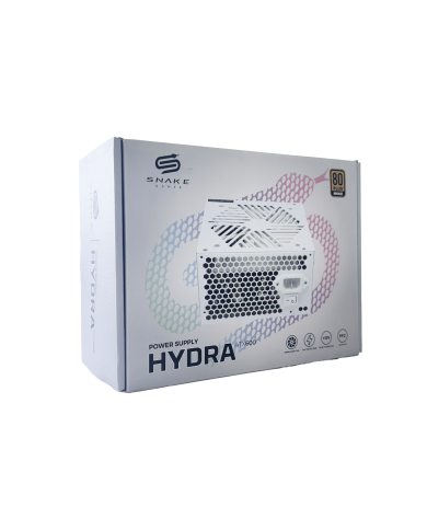 Fuente de Poder Hydra ATX 600W Blanca