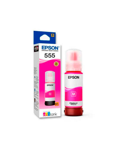 Botella de Tinta Original Epson T555 Magenta (T555320-AL)