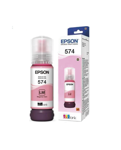 Botella de Tinta Original Epson T574 Magenta Claro (T574620-AL)