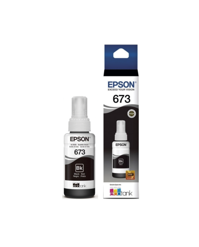 Botella de Tinta Epson T673 Negro (T673120-AL)