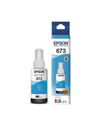 Botella de Tinta Epson T673 Negro (T673120-AL)