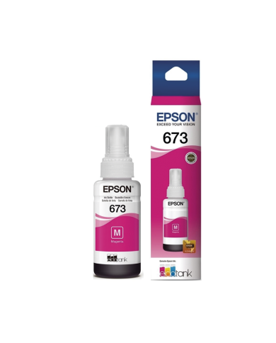 Botella de Tinta Epson T673 Magenta (T673320-AL)