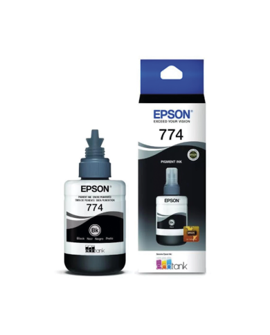 Botella de Tinta Epson 774 Negro (T774120-AL)