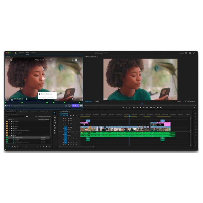 Licencia Adobe Premiere Pro For Teams Suscripción Anual 1 Usuario