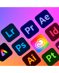 Licencia Adobe Creative Cloud for Teams All Apps, Suscripción Anual, 1 Usuario