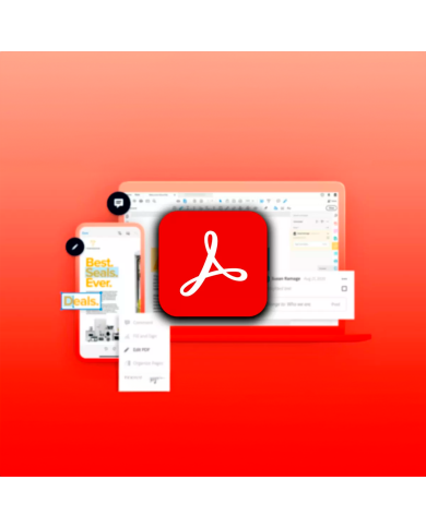 Licencia Adobe Acrobat Pro for Teams, Suscripción Anual, 1 Usuario