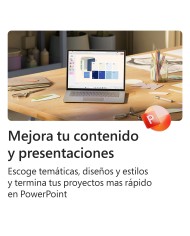 Microsoft Office 365 Familia, 32/64 Bits, 6 Usuarios, Plurilingüe, Descarga digital (ESD), 1 año