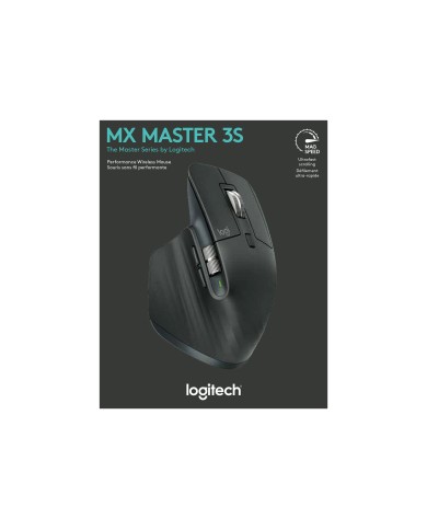 Mouse Inalámbrico Logitech MX Master 3s 8000 DPI Bluetooth 7 Botones