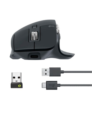 Mouse Inalámbrico Logitech MX Master 3s 8000 DPI Bluetooth 7 Botones