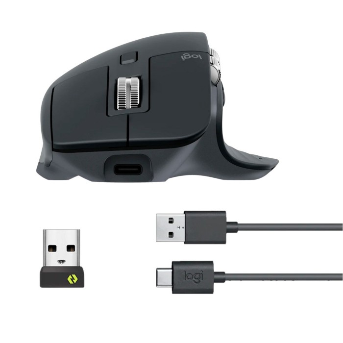 Mouse Inalámbrico Logitech MX Master 3s 8000 DPI Bluetooth 7 Botones