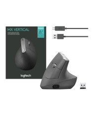 Mouse ergonómico Logitech MX Vertical Advanced 4000 DPI Inalambrico Bluetooth