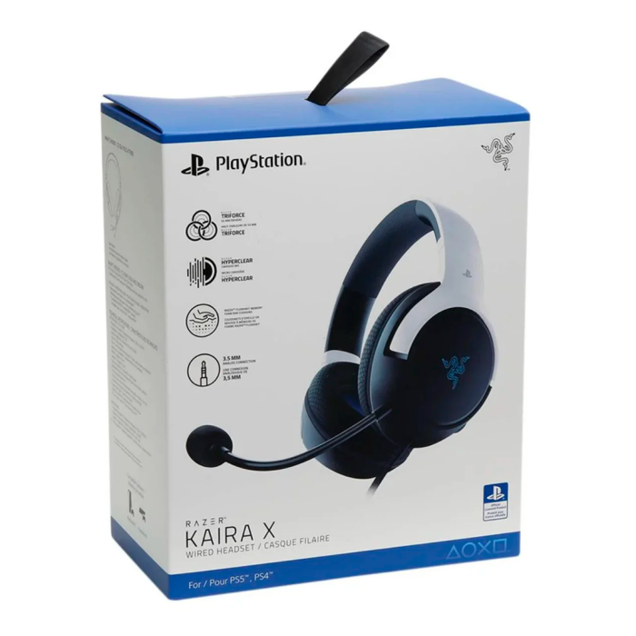 Audifonos Gamer Razer Kaira X TriForce Mic HyperClear PS5 PC