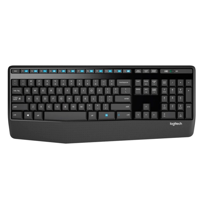 Combo Teclado y Mouse Inalámbrico Logitech MK345 USB Negro