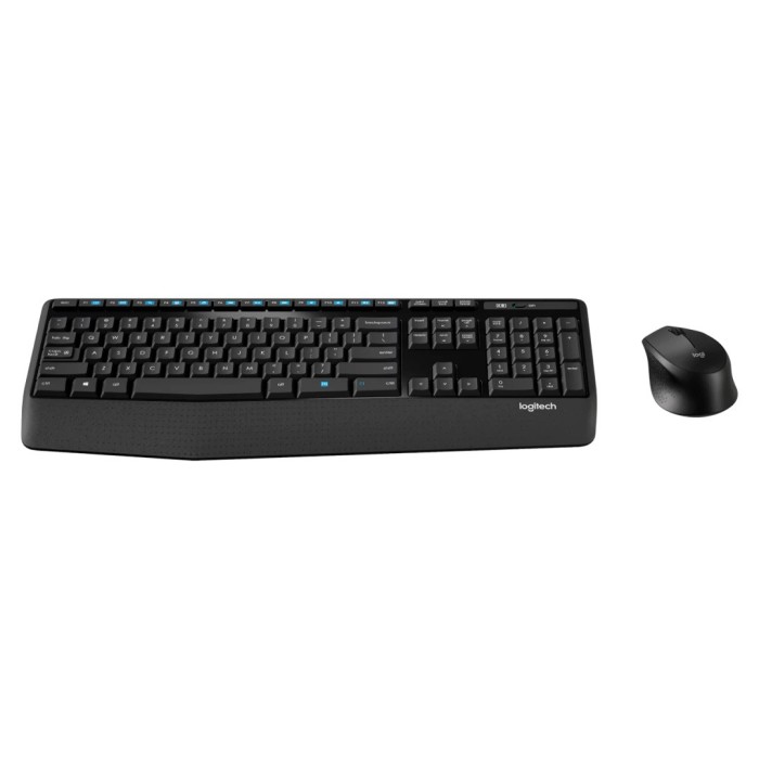 Combo Teclado y Mouse Inalámbrico Logitech MJK345 USB Negro (920-007820)
