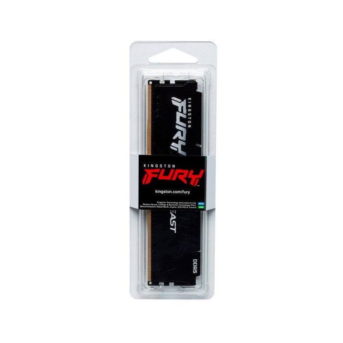 Memoria RAM Kingston FURY Beast Black EXPO 16GB DDR5 5600MT/s CL36 DIMM