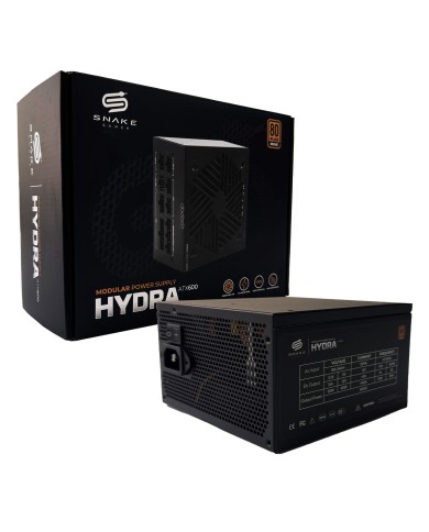 Fuente de Poder Modular Hydra ATX 600W Certificada 80 Plus Bronze | Snake Gamer
