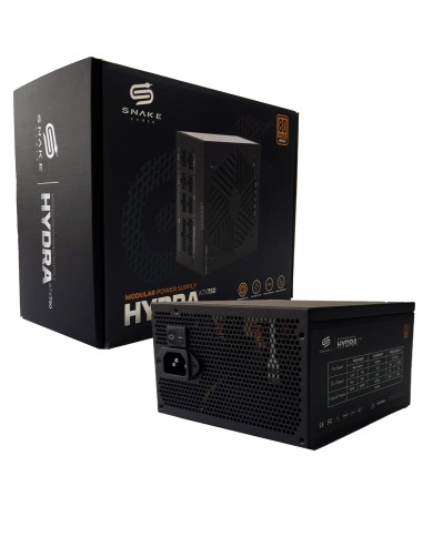 Fuente de Poder Modular Hydra ATX 750W Certificada 80 Plus Bronze | Snake Gamer