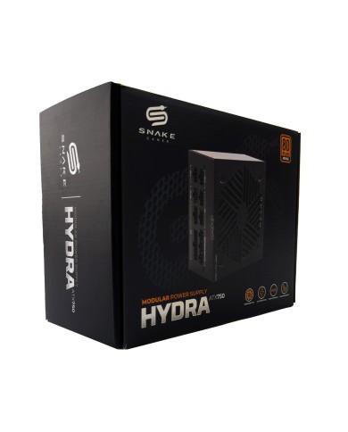 Fuente de Poder Modular Hydra ATX 750W Certificada 80 Plus Bronze | Snake Gamer