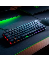 Teclado Gamer Razer Huntsman Mini 60% RGB, Switch Razer Purple, Español