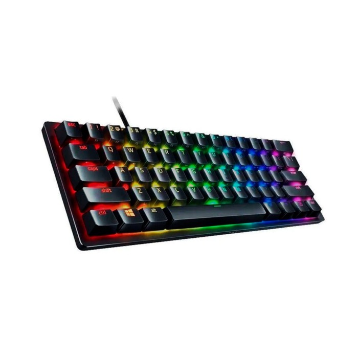 Teclado Gamer Razer Huntsman Mini 60% RGB, Switch Razer Purple, Español