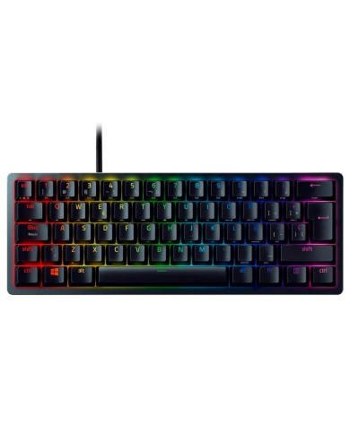 Teclado Gamer Razer Huntsman Mini 60% RGB, Switch Razer Purple, Español