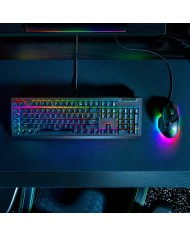 Teclado Gamer Razer BlackWidow V4 X Mecánico RGB, Switch Yellow, Español
