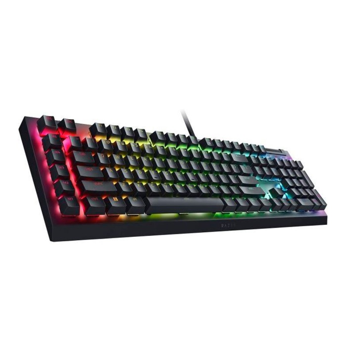 Teclado Gamer Razer BlackWidow V4 X Mecánico RGB, Switch Yellow, Español