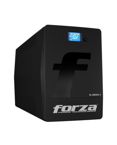 UPS inteligente Forza, 1000VA, 600W, LCD táctil, 4 CEI 23-50, 220V