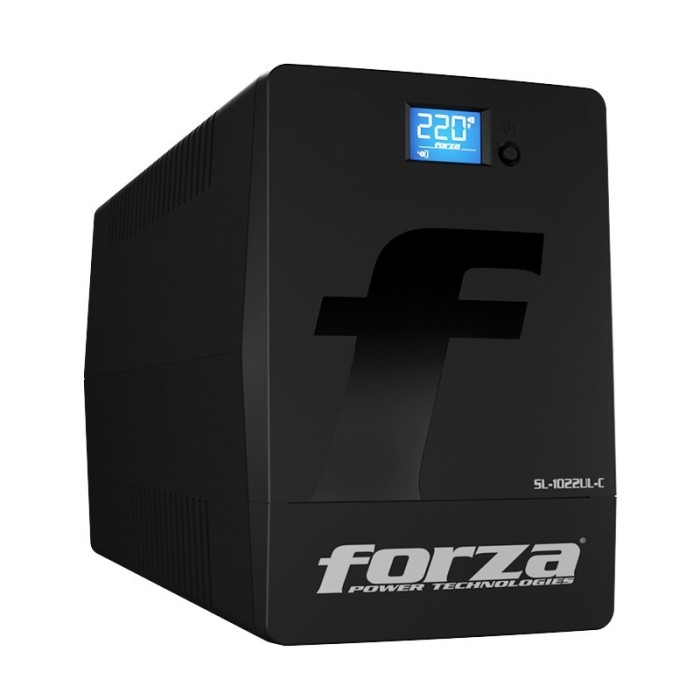 UPS inteligente Forza, 1000VA, 600W, LCD táctil, 4 CEI 23-50, 220V
