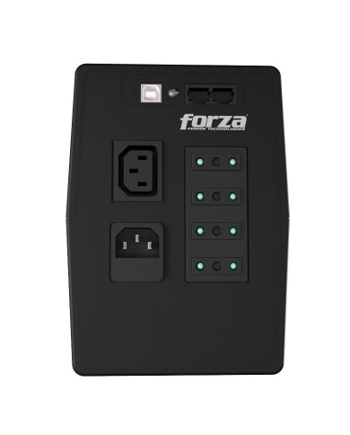 UPS inteligente Forza, 1000VA, 600W, LCD táctil, 4 CEI 23-50, 220V