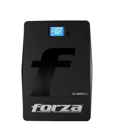 UPS inteligente Forza, 1000VA, 600W, LCD táctil, 4 CEI 23-50, 220V