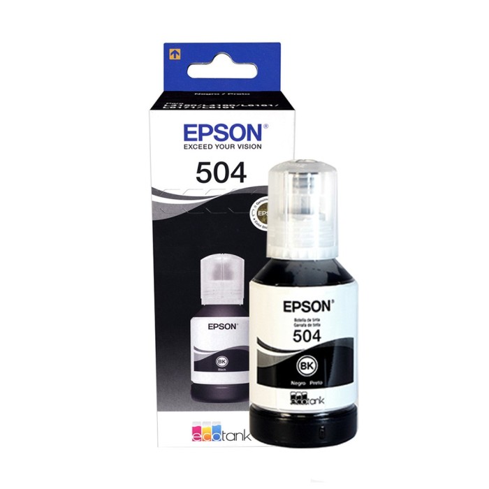 Botella de Tinta Epson T504 Negro  (T504120)
