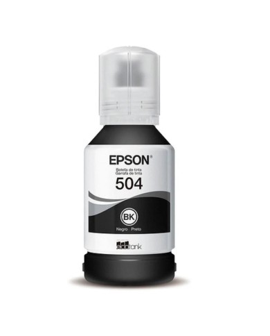 Botella de Tinta Epson T504 Negro  (T504120)