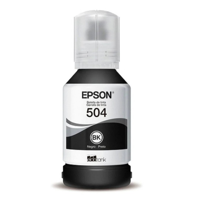 Botella de Tinta Epson T504 Negro  (T504120)