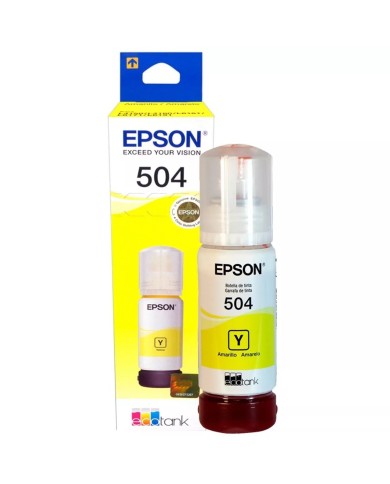 Botella de Tinta Epson T504 Amarillos (T5044420)
