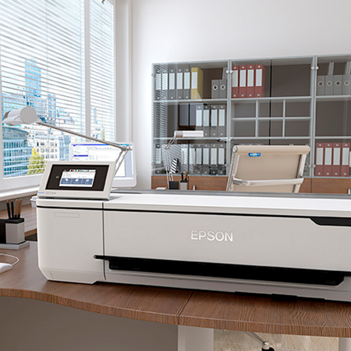 Plotter Inalámbrico Epson SureColor T3170SR 24" 1200 dpi, 34ppm, Wi-Fi/USB/LAN