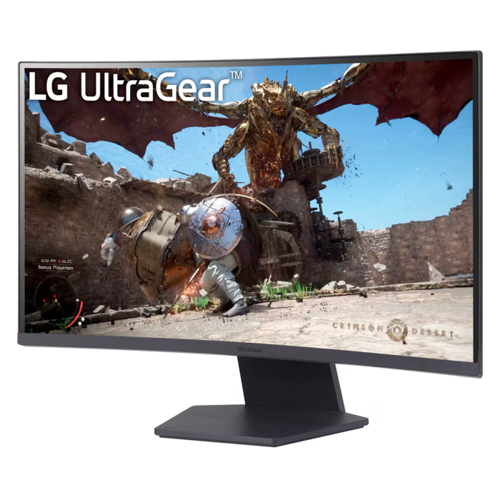 Monitor Gamer Curvo LG Ultragear 27GS60QC-B 27" QHD VA 180hz 1ms